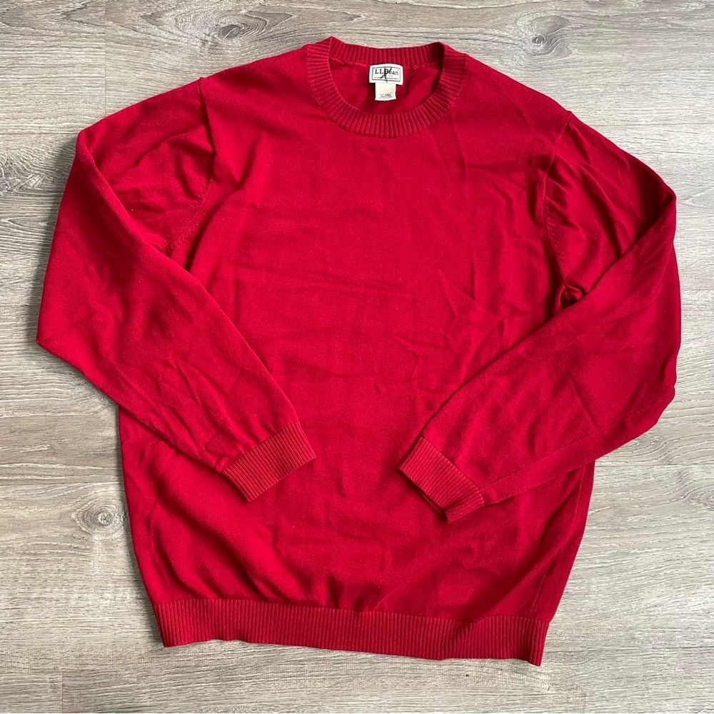 L.L Bean Men’s Cotton Crewneck Sweater